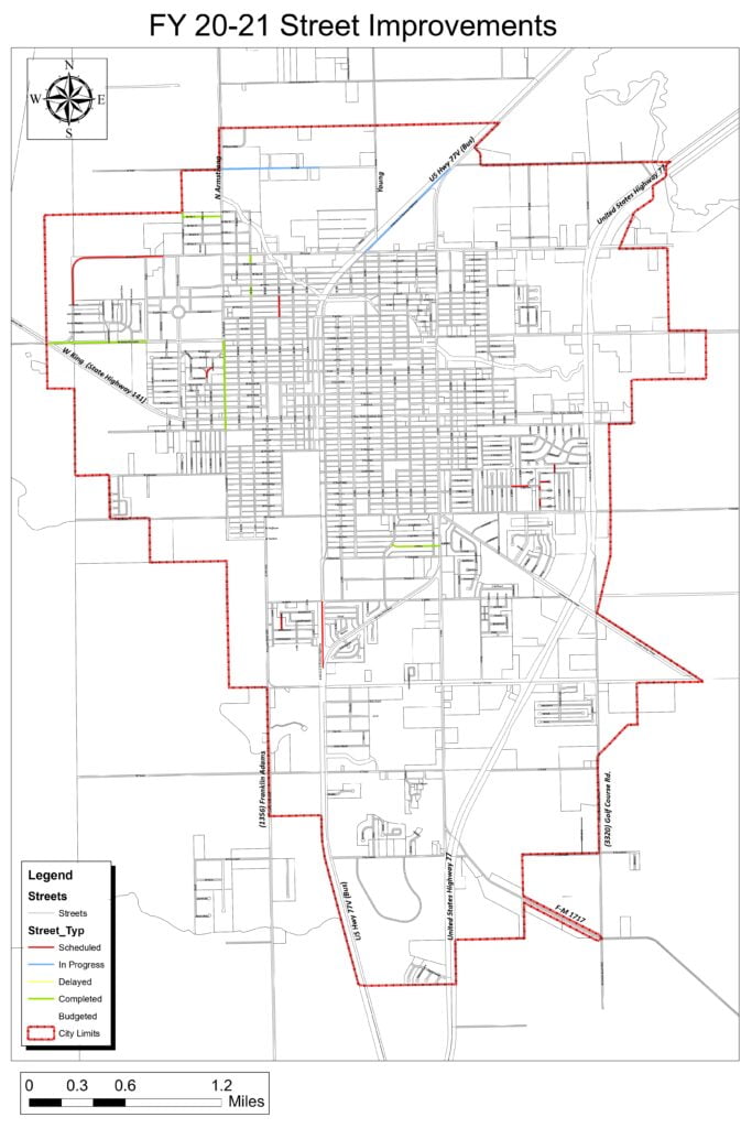 Street Improvement Program - The City Of Kingsville